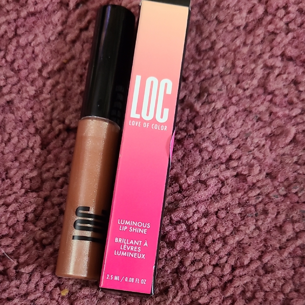 LOC Luminous Lip Shine — Shimmering Bronze Gloss